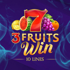 3 Fruits Win: 10 lines